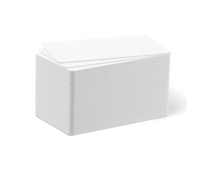 Tessere bianche per stampante Duracard ID 300 spessore 0,76 mm 54 x 86 mm - 13651 - 1