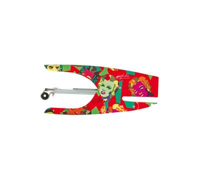 Cucitrice a pinza Pop Art - punti 6/4 - Marylin - acciaio cromato - Iternet - 0083 - 8028422500832 - DMwebShop - 1