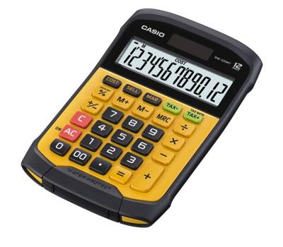 Calcolatrice da tavolo - WM-320MT - 12 cifre - waterproof - Casio - WM-320MT-W-EC - 4549526612664 - DMwebShop - 1