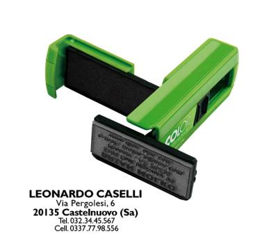 Timbro Pocket Stamp Plus 30 - 18 x 47 mm - 5 righe - autoinchiostrante - Colop - PSP30VE - 9004362508298 - DMwebShop - 1