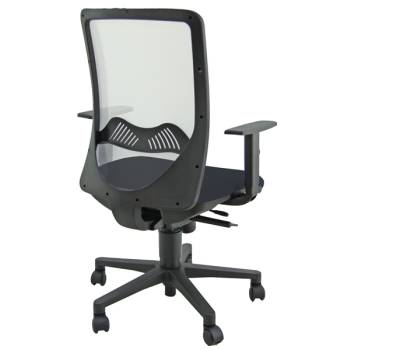 Seduta operativa Nathan NHAT con braccioli regolabili nero grigio chiaro - 12958 - 1