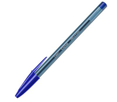 Penna a sfera - con cappuccio - Cristal Exact - punta 0,7 mm - blu - scatola 20 pezzi - Bic - 992605 - 3086123594166 - DMwebShop - 2