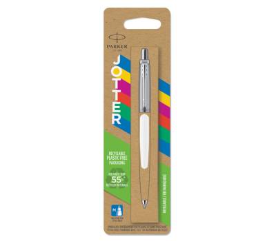 Penna sfera Jotter Original - punta M - fusto bianco - Parker - 2096874 - 3026980968748 - DMwebShop - 1 Penna sfera Jotter Original - punta M - fusto bianco - Parker - 2096874 - 3026980968748 - DMwebShop - 1