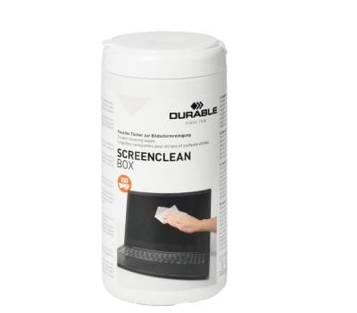 Salvietta pulisci schermo Screenclean - conf. 100 pezzi - Durable - 5736-02 - 4005546570990 - DMwebShop - 1