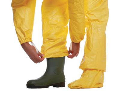 Tuta da lavoroTychem 2000 - taglia XXL - giallo - Dupont - TY309.39.04-XXL - 5450208004662 - DMwebShop - 2