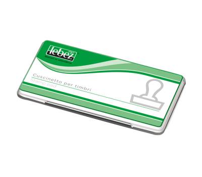 Cuscinetto per timbri 16,5 x 9 cm rosso - 15980 - 1