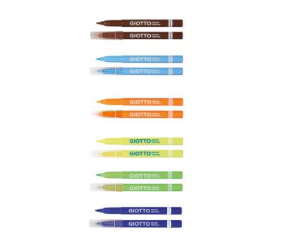 Pennarelli - Decor Textile - per tessuto - astuccio 12 pennarelli - Giotto - 494900 - 8000825495007 - DMwebShop - 2 Pennarelli - Decor Textile - per tessuto - astuccio 12 pennarelli - Giotto - 494900 - 8000825495007 - DMwebShop - 2