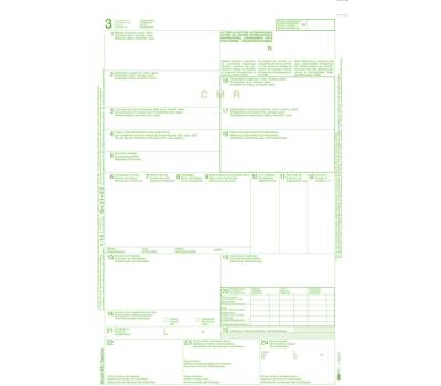 C.M.R. lettera vettura internazionale - 5 copie snap - 29,7 x 21 cm - 50 fogli - Edipro - E0052TER - 8023328005221 - DMwebShop - 3