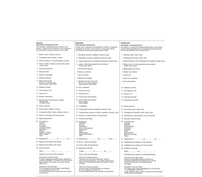 C.M.R. lettera vettura internazionale - 5 copie snap - 29,7 x 21 cm - 50 fogli - Edipro - E0052TER - 8023328005221 - DMwebShop - 6