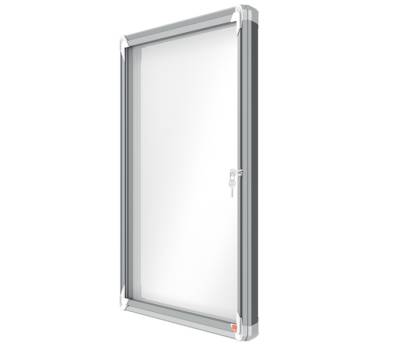 Bacheca per esterni fondo magnetico bianco 6 fogli A4 orizzontale - 16203 - 1