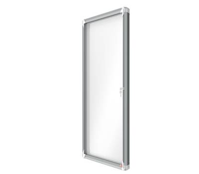 Bacheca per esterni fondo magnetico bianco 9 fogli A4 verticale - 16361 - 1