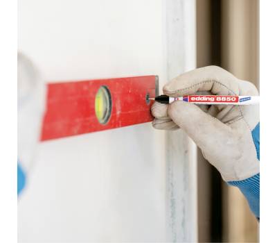 Marcatore Carpenter Pen 8850 - punta lunga e sottile - nero - Edding - E-8850/1 - 4004764880805 - DMwebShop - 2