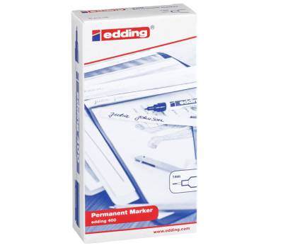 Marcatore permanente 400 punta tonda 1 mm blu - 15765 - 1 Marcatore permanente 400 punta tonda 1 mm blu - 15765 - 1