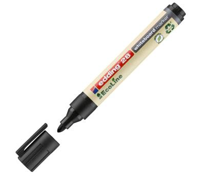Marcatore per lavagne bianche 28 EcoLine - punta conica - 1,5 - 3 mm - astuccio 4 pezzi - Edding - E-28-4 - 4004764918263 - DMwebShop - 1