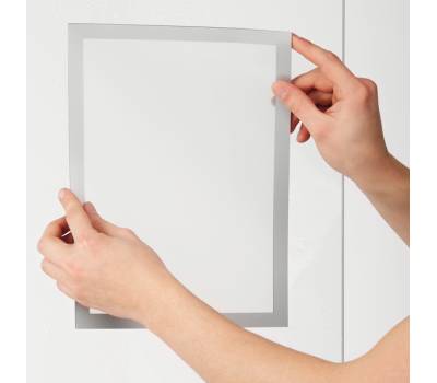 Cornice Duraframe Sun - A3 - 29,7 x 42 cm - argento - conf. 2 pezzi - Durable - 4842-23 - 4005546978482 - DMwebShop - 3