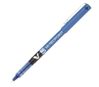 Roller Hi Tecpoint V5 - con cappuccio - punta 0,5 mm - blu - conf. 16+4 pezzi - Pilot - 000020 - 3131910516514 - DMwebShop - 1