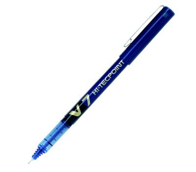 Roller - con cappuccio - Hi Tecpoint V7 - punta 0,7 mm - blu - conf. 16+4 pezzi - Pilot - 000022 - 3131910516545 - DMwebShop - 1