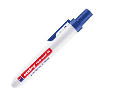 Marcatore permanente a scatto 11 punta tonda da 1,5 a 3 mm blu - 16710 - 1 Marcatore permanente a scatto 11 punta tonda da 1,5 a 3 mm blu - 16710 - 1