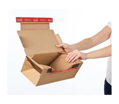 Scatola Return Box CP 069 S 28,2 x 19,1 x 9 cm cartone avana - 16772 - 2