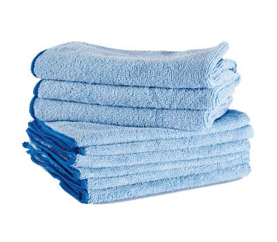 Panni microfibra Ultrega - 40 x 40 cm - azzurro - pack 10 pezzi - Perfetto - 26602 - 8052474266026 - DMwebShop - 2