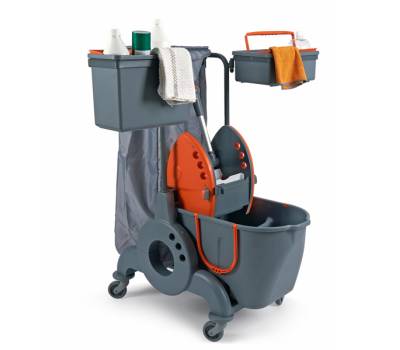Carrello per pulizie professionali Giotto 25 lt 74 x 90 x 100 cm - 16406 - 1