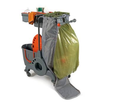 Carrello per pulizie professionali Giotto 25 lt 74 x 90 x 100 cm - 16406 - 2