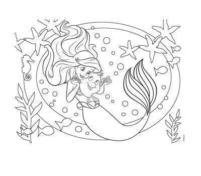 Puzzle Maxi Disney Little Mermaid - 60 pezzi - Lisciani - 74167 - 8008324074167 - DMwebShop - 2