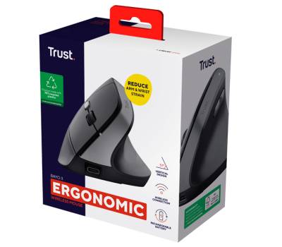 Mouse ergonomico wireless Bayo II - 15991 - 6