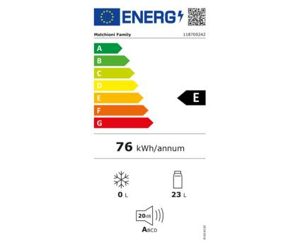 Frigobar termoelettrico Iceberg Glass 24 porta in vetro 38 x 38 x 47,5 cm - 19815 - 1