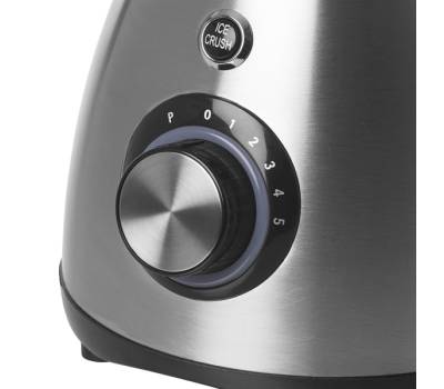 Frullatore Frullo Glass con bicchiere in vetro 600 W nero argento - 19751 - 4