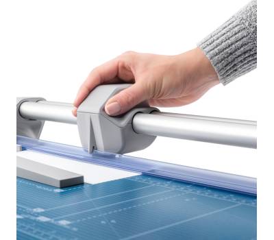 Taglierina a rullo professionale 550,55 x 36 cm 360 mm 20 fogli blu grigio - 19056 - 3