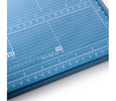 Taglierina a rullo professionale 552,70,5 x 36 cm 510 mm 20 fogli blu grigio - 19044 - 2