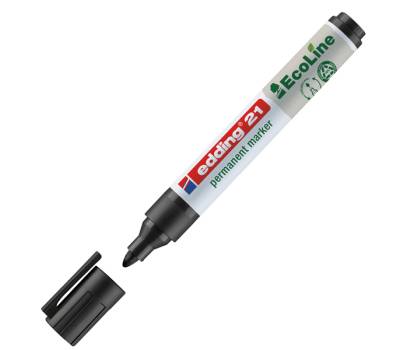 Marcatore permanente 21 Ecoline - punta conica 1,5 - 3 mm - colori assortiti - conf. 4 pezzi - Edding - 4-21-4 - 4004764917907 - DMwebShop - 1