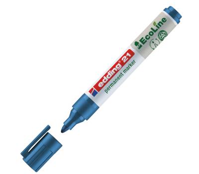 Marcatore permanente 21 Ecoline - punta conica 1,5 - 3 mm - colori assortiti - conf. 4 pezzi - Edding - 4-21-4 - 4004764917907 - DMwebShop - 3