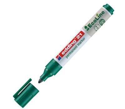Marcatore permanente 21 Ecoline - punta conica 1,5 - 3 mm - colori assortiti - conf. 4 pezzi - Edding - 4-21-4 - 4004764917907 - DMwebShop - 4