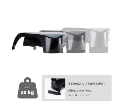 Supporto monitor plus - vaschetta e scomparti - Fellowes - 8020801. - 43859552665 - DMwebShop - 2