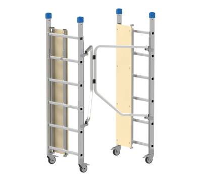 Trabattello Dinamico 168 x 75 x 180 cm alluminio - 18334 - 2