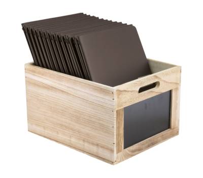 Cassetta portaMenu con lavagna 21 x 33 x 24,2 cm - 18682 - 3