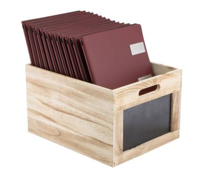 Cassetta portaMenu con lavagna 21 x 33 x 24,2 cm - 18682 - 5