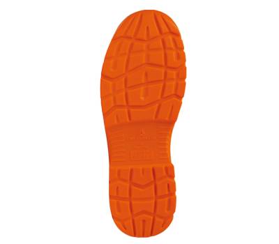 Calzatura di sicurezza Rimini 4 S1P SRC - pelle scamosciata perforata - numero 44 - blu-arancio - Deltaplus - RIMI4SPBL44 - 3295249243876 - DMwebShop - 1