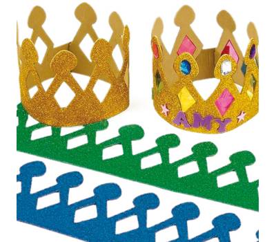 Gomma Crepp Glitter - 20 x 30 cm - colori assortiti - busta 10 fogli - Deco - 12377 - 8004957123777 - DMwebShop - 2