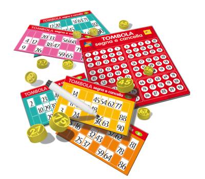 Ludoteca Tombola segna e cancella - Lisciani - 56996 - 8008324056996 - DMwebShop - 1