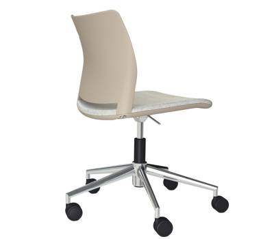 Sedia Home-Office Alpha AT - senza braccioli - beige - Unisit - APGT/BE/XBE - 8053470179051 - DMwebShop - 1