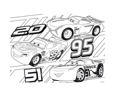 Puzzle Maxi Disney Cars 3 Challenge - 60 pezzi - Lisciani - 64007 - 8008324064007 - DMwebShop - 1