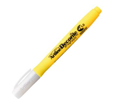 Marcatore Decorite - punta tonda - 1 mm - giallo - Artline - A EDF-1/G - 4549441009907 - DMwebShop - 1