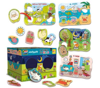La tombola delle parole Montessori Maxi - Lisciani - 92802 - DMwebShop - 1