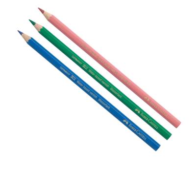 Matita colorata eco Il Castello 3 bicolor diametro mina 3 mm colori assortiti astuccio 12 pezzi Faber Castell 110312 - 22845 - 1
