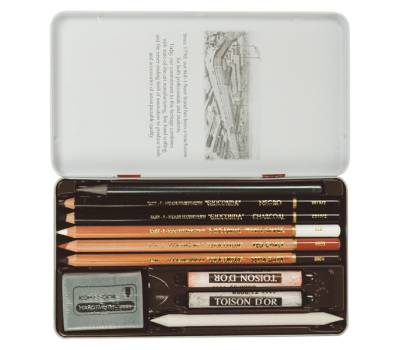 Art set College - astuccio in metallo - Koh.i.noor - H8890 - 8593539061946 - DMwebShop - 1