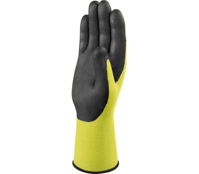 Guanti di precisione Apollonit VV734 - poliammide - palmo in schiuma di nitrile - taglia 08 - giallo fluo-nero - Deltaplus - VV734JA08 - 3295249215392 - DMwebShop - 1