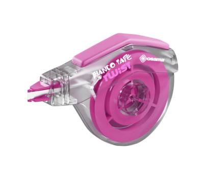 Correttore a nastro Tape Twist - 5 mm x 10 mt - conf. 12 pezzi - Osama - OW 10161 - 8007404250101 - DMwebShop - 4